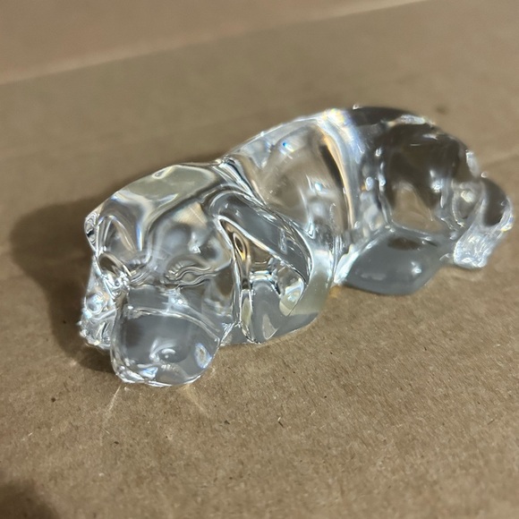 Princess House Crystal dog figure- paperweight-decor-or gift-preloved - Picture 4 of 9